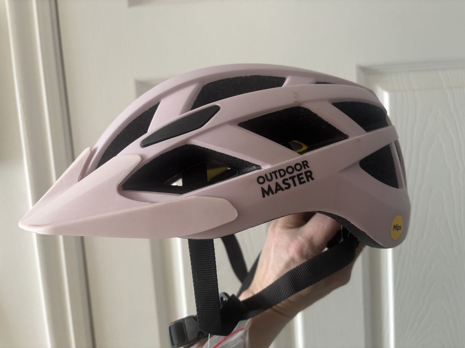 Outdoor Master MIPS Bike Helmet - Light Pink Size Large