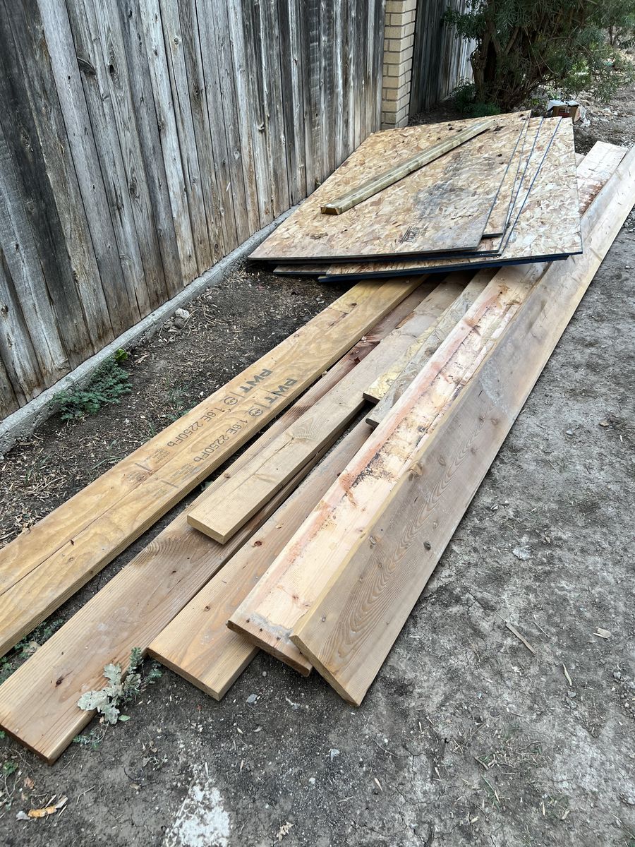 Miscellaneous framing lumber and sheathing 