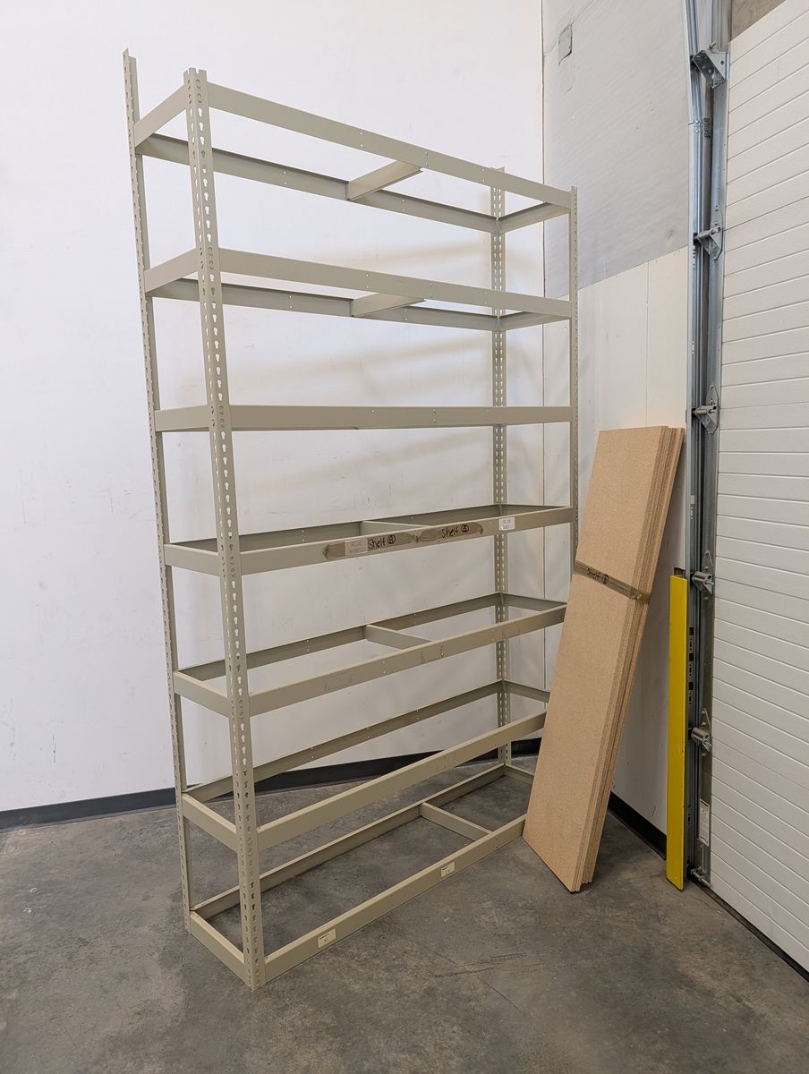 Heavy Duty Boltless Industrial Shelving Units - $100 Each