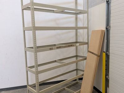 Heavy Duty Boltless Industrial Shelving Units - $100 Each