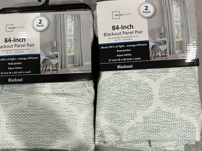 Blackout curtains