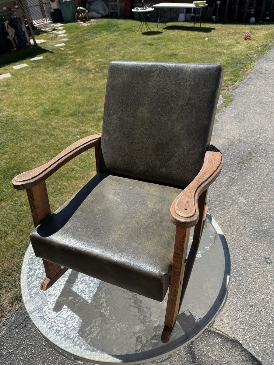 Vintage Kids Rocking Chair