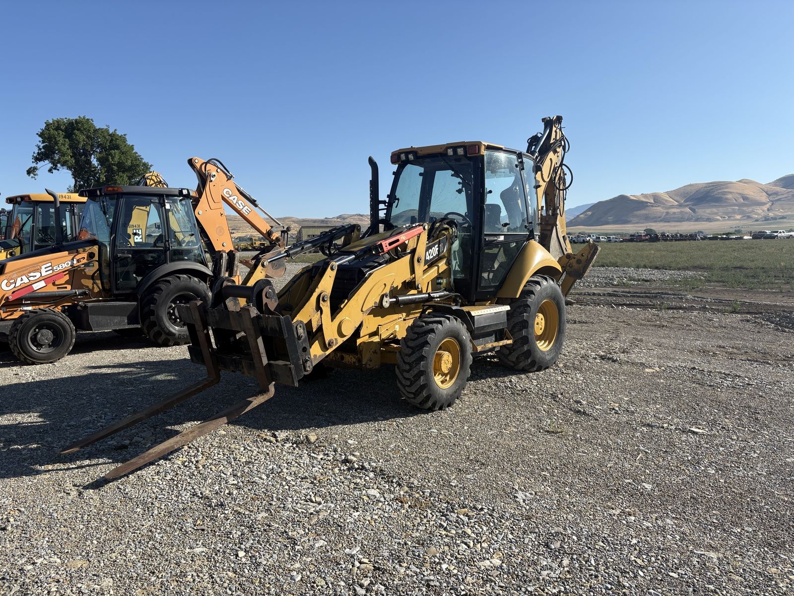 2014 cat 420F IT backhoe 4x4 