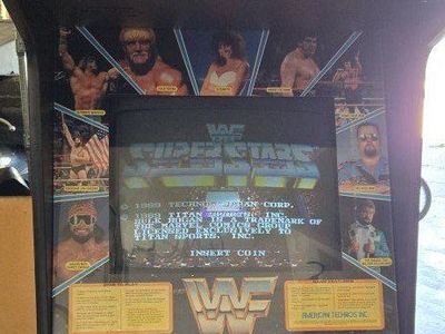 OBO WWF Superstars full size arcade