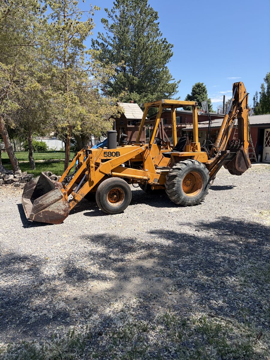 Case backhoe
