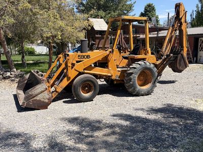 Case backhoe