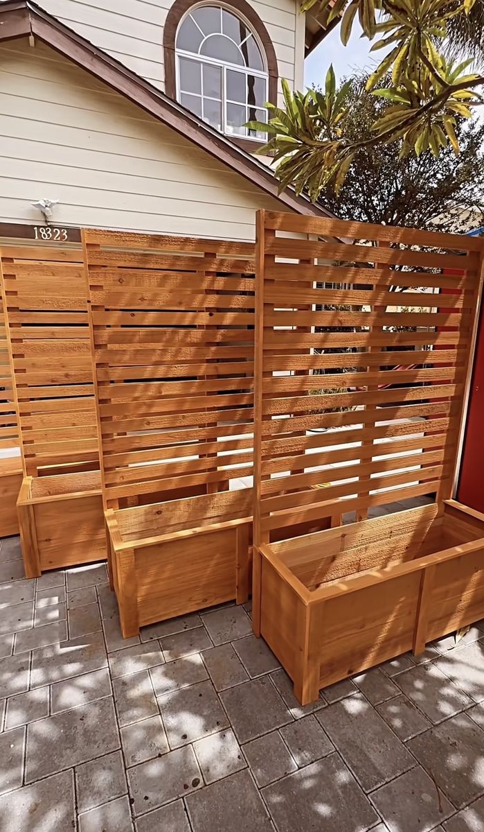 Cedar Planters & Privacy Screens