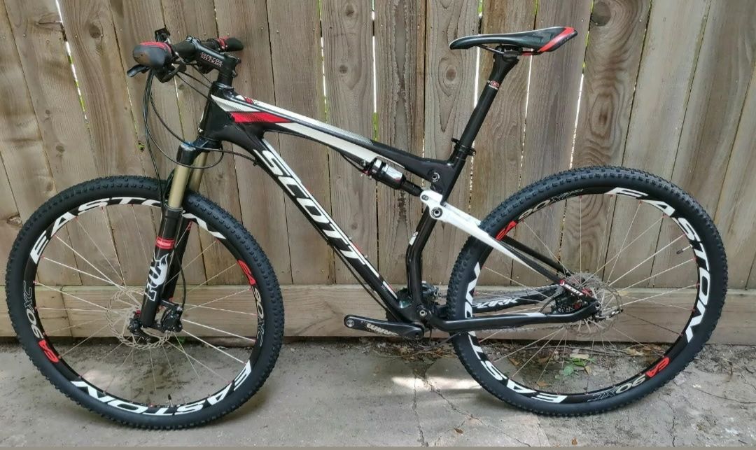 Scott Spark 930, Carbon frame, large, many upgrades