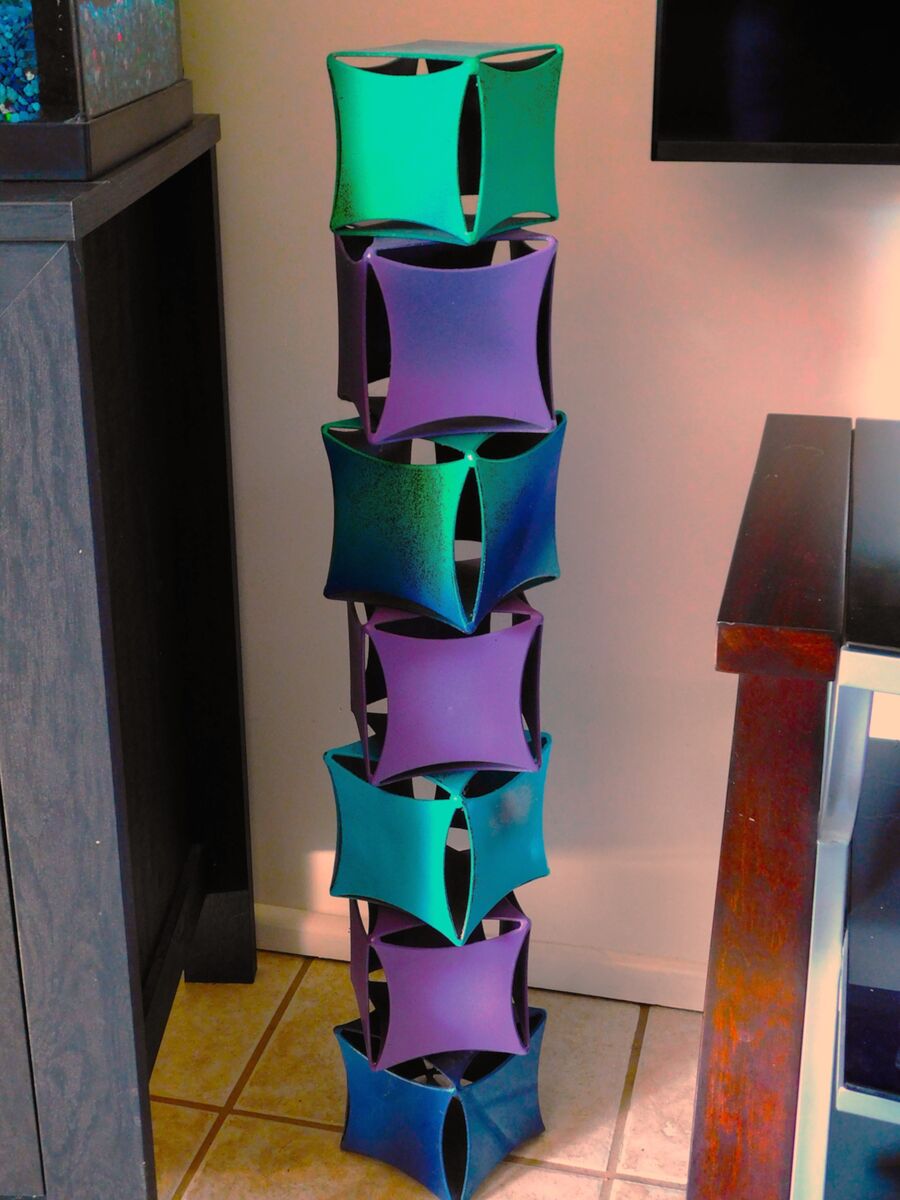 Artistic Steel Blocks