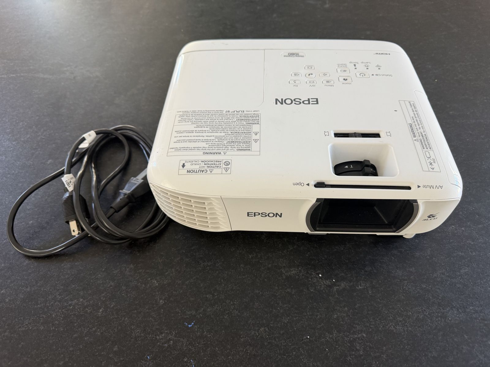 Epson Home Cinema 1060 1080p 3LCD Projector with HDMI