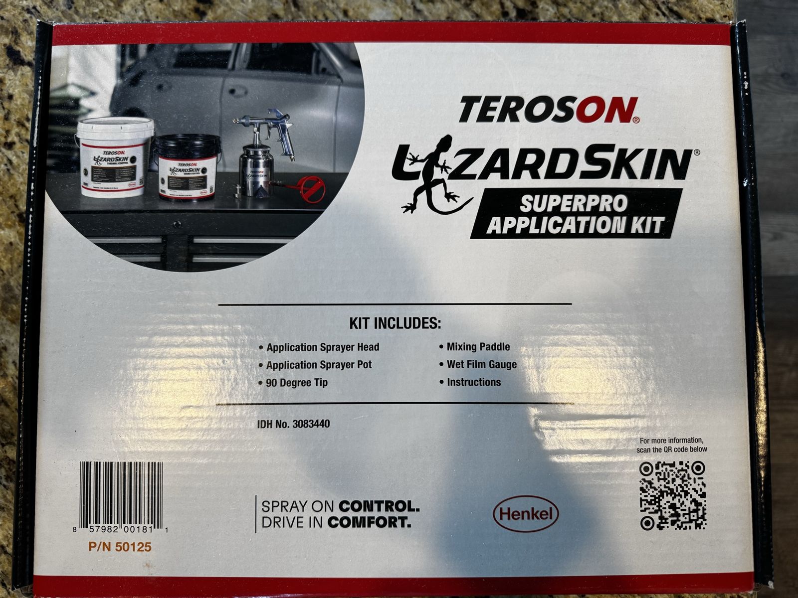 LizardSkin SuperPro Application Kit - Application Sprayer Head, Pot, 90 Degree Tip