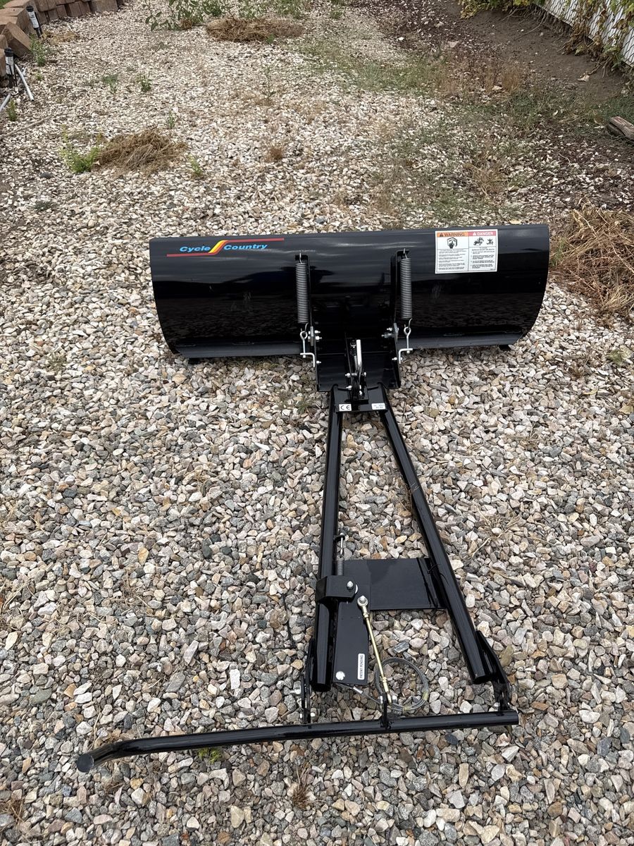 Cycle country ATV snow plow