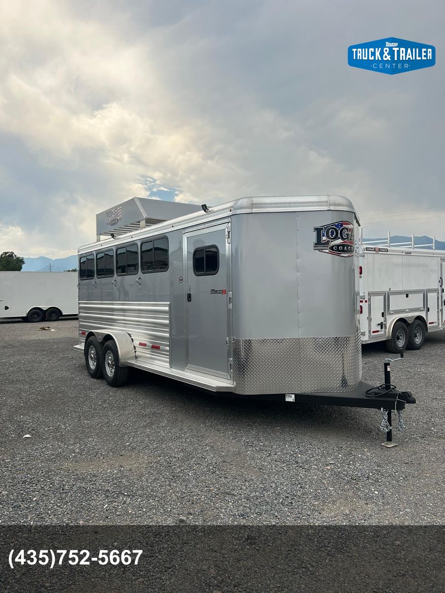 2026 Logan Coach 4 Horse Bullseye XL Bumper Pull