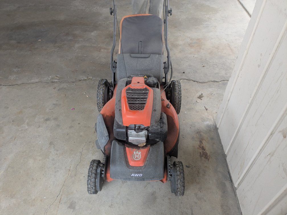 Husqvarna AWD Push Lawn Mower - Used, Good Condition