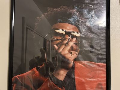 The Weeknd After Hours Concert Poster - Framed Wall Art Decor, Excellent Condition