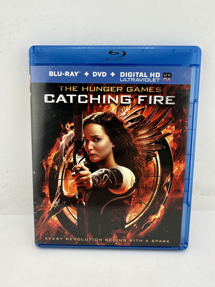 Hunger Games Catching Fire Blu-ray DVD Digital HD Jennifer Lawrence