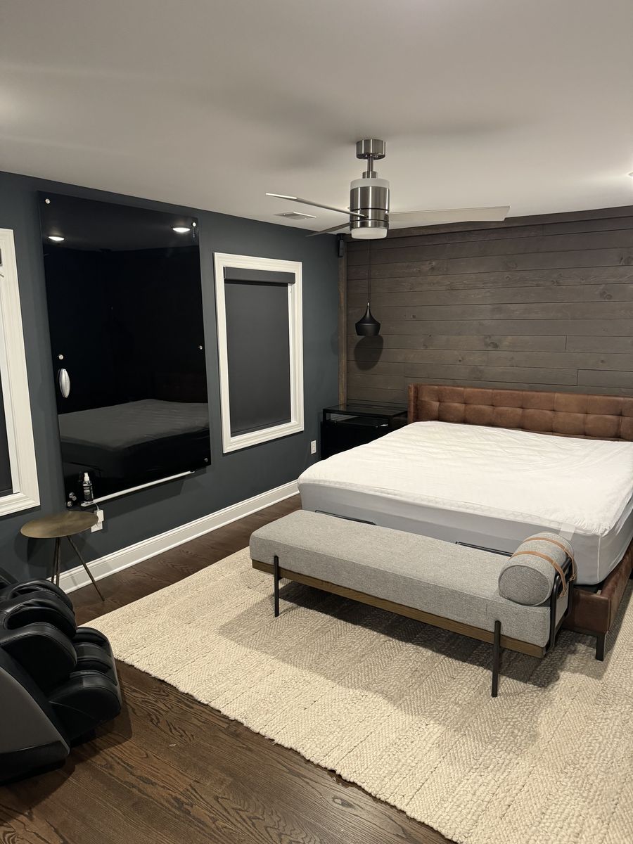 Luxury King Bed + Adjustable Base + Designer Frame