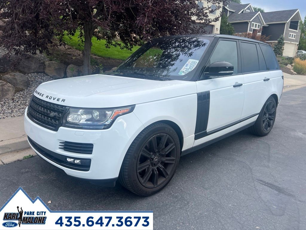 2017 Land Rover Range Rover Supercharged