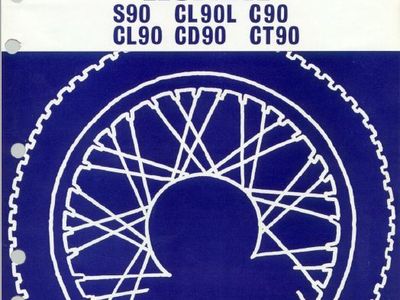FREE - HONDA Motor Co,. LTD. Factory Shop Manual TRAIL 90 FREE