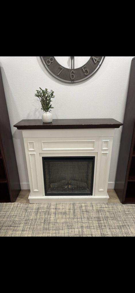 Electric Fireplace Mantle