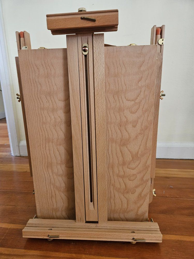 Art Supply, wooden French Sketchbox Tabletop Easel.