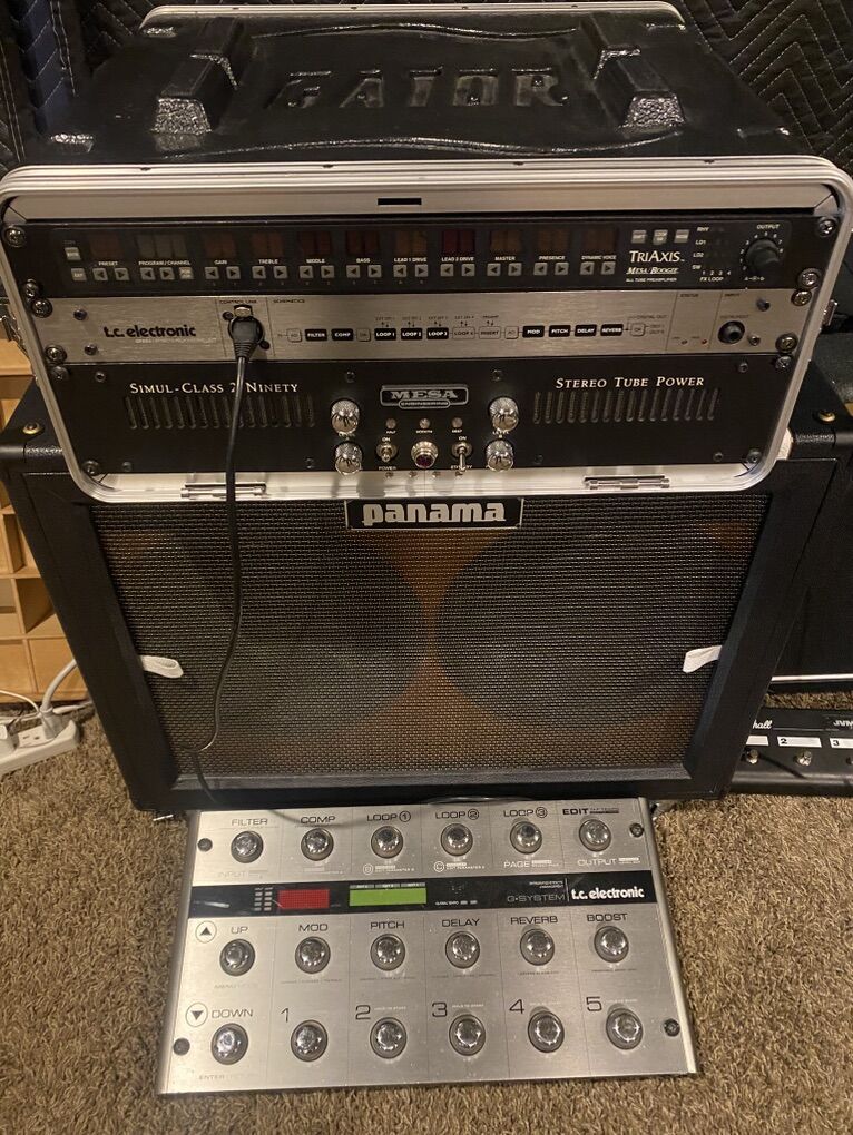 Mesa Boogie Triaxis Simulclass 2:90 Full Gig Rig