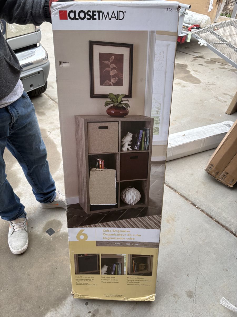 ClosetMaid 6- Cube Storage Organizer