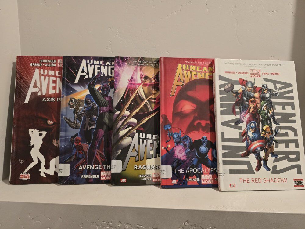 The Uncanny Avengers Vol 1-5 HC by Rick Remender