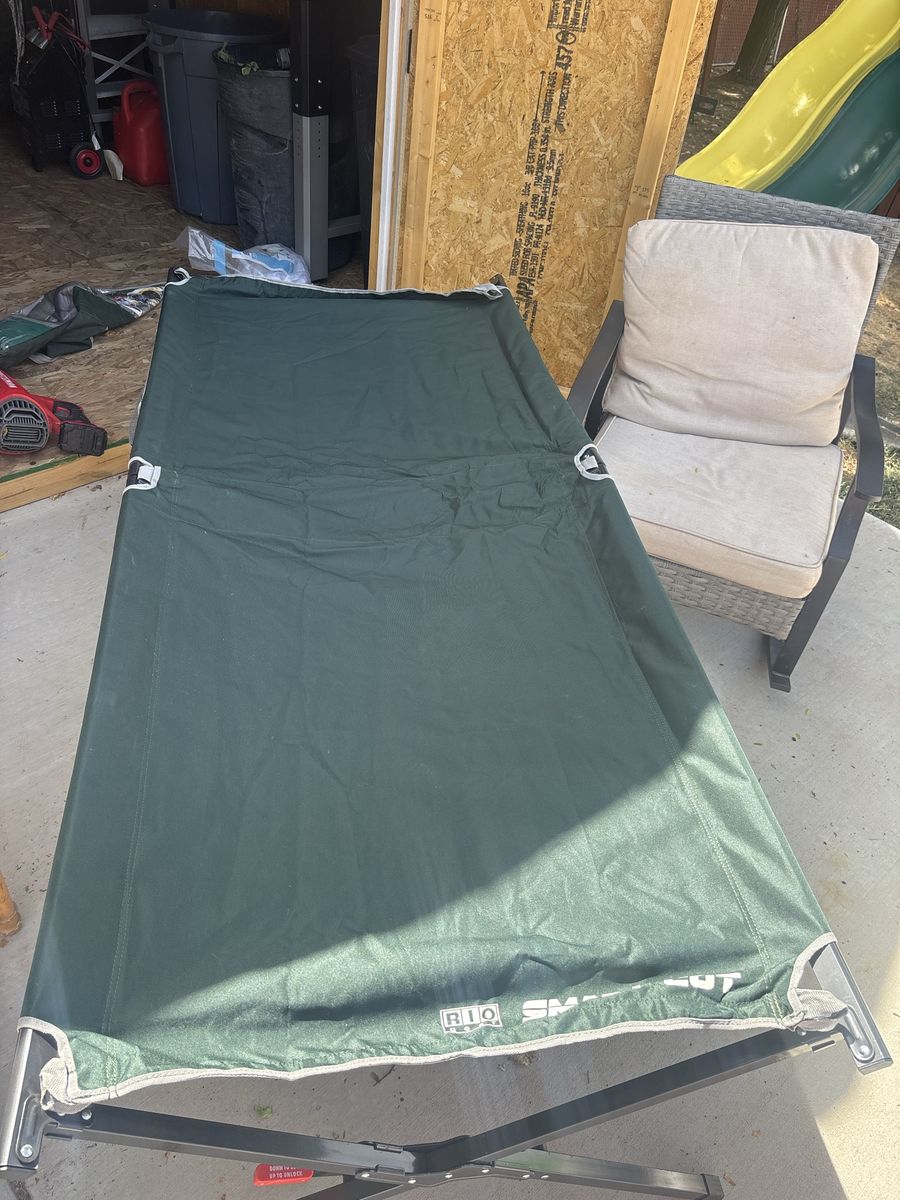 Rio Gear Smart Cot XL - Easy Set-Up Camping Cot