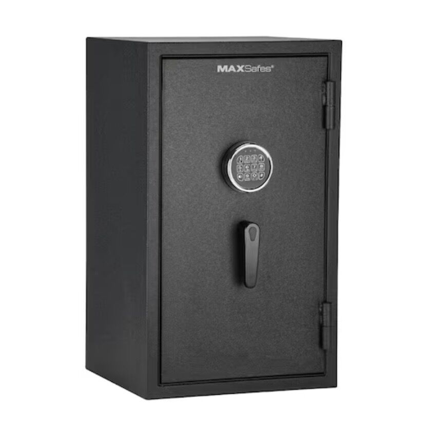 MAXSafes 2.0 cu. ft. Fireproof and Waterproof Safe with Electronic Digital Key Pad Access in Black
