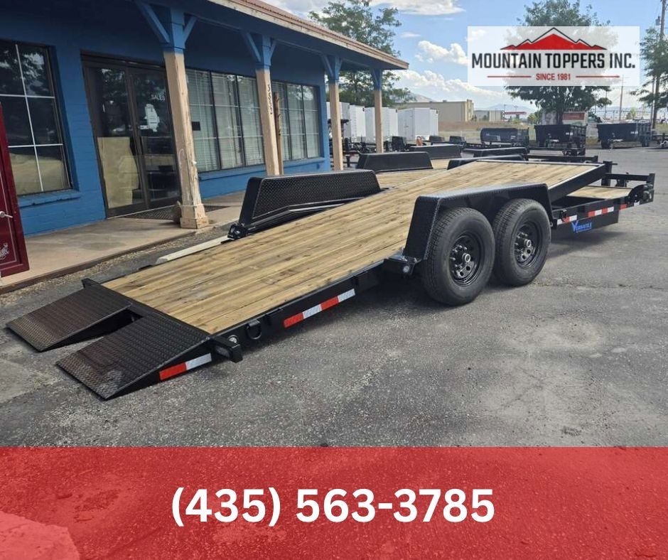 NEW 22 FT. SPLIT TILT DECK TRAILER 14K