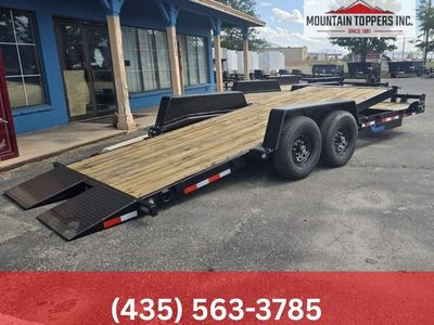 NEW 22 FT. SPLIT TILT DECK TRAILER 14K