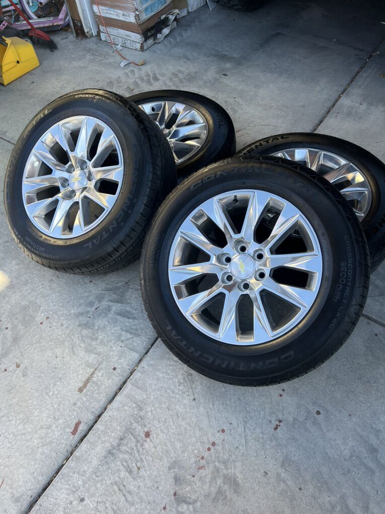 2024 Chevy Silverado LTZ 1500 Wheels And Tires