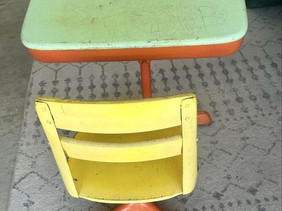 Vintage Child's School Desk