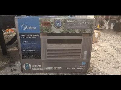 Midea 14,000 BTU Inverter Window Air Conditioner - Cools 700 sq ft, New in Box