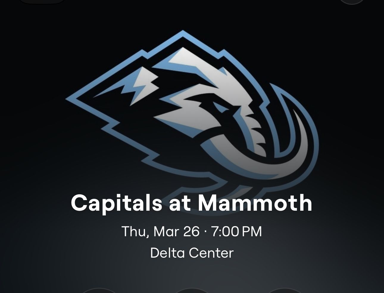 Washington Capitals 3/26 - (2) Lower Bowl Sec 13