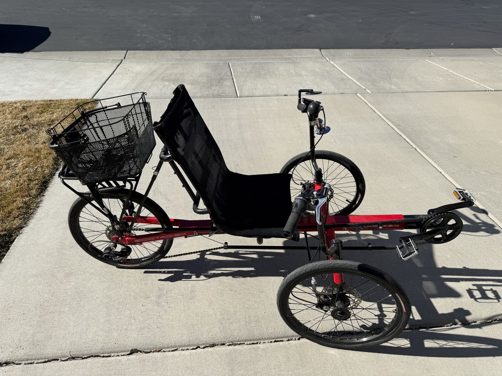 Sunseeker Recumbent Trike--Eco Tad SX