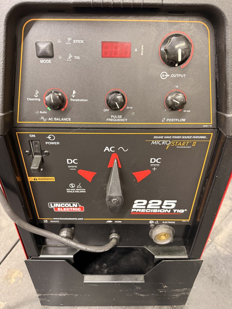 Lincoln Precision TIG 225 AC/DC Ready-Pak TIG/Stick w Cart - K2535-2
