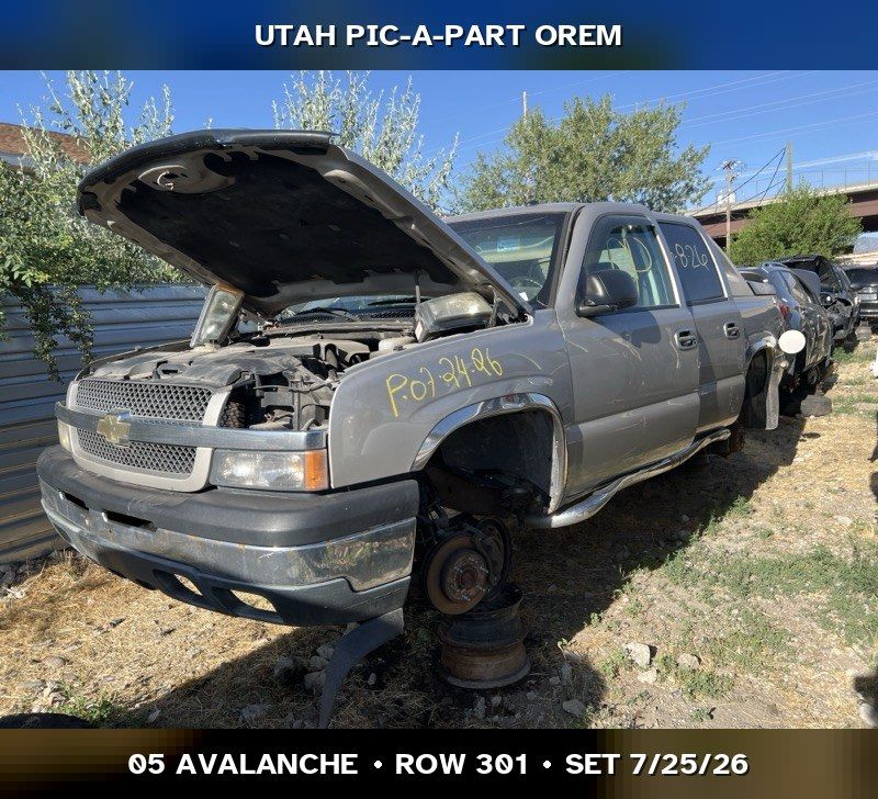 New Arrival - 2005 Chevrolet Avalanche Parts - UTPAP Orem