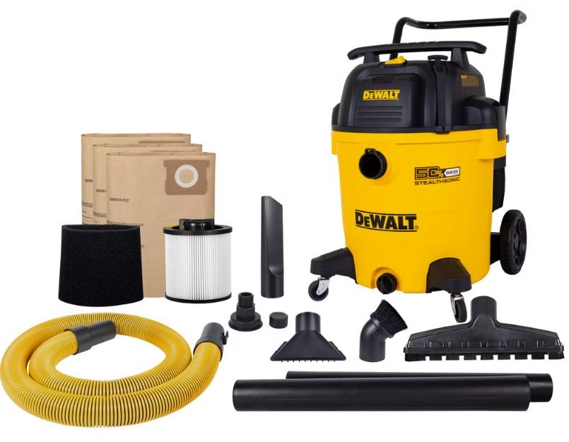 DeWalt 16 Gallon 6.5 Peak HP Stealthsonic Quiet Wet/Dry Vacuum  1992617  #107295