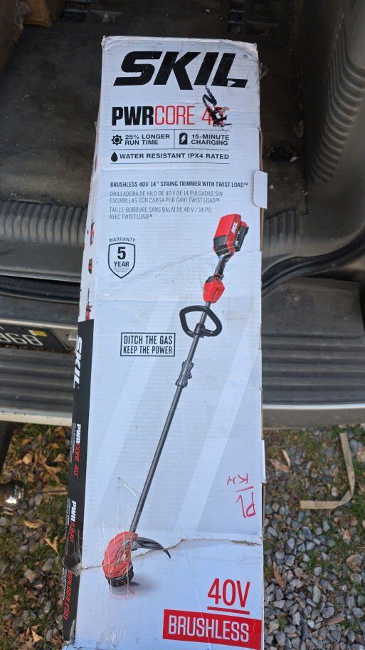 New! Skil Powercore 40V Brushless Trimmer