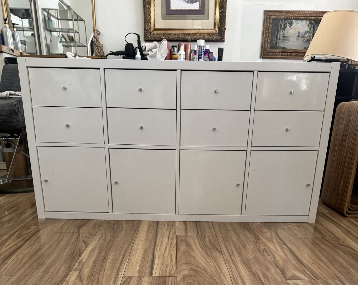 Ikea white credenza
