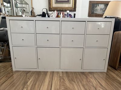 Ikea white credenza