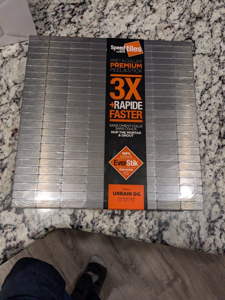 peel and stick backsplash