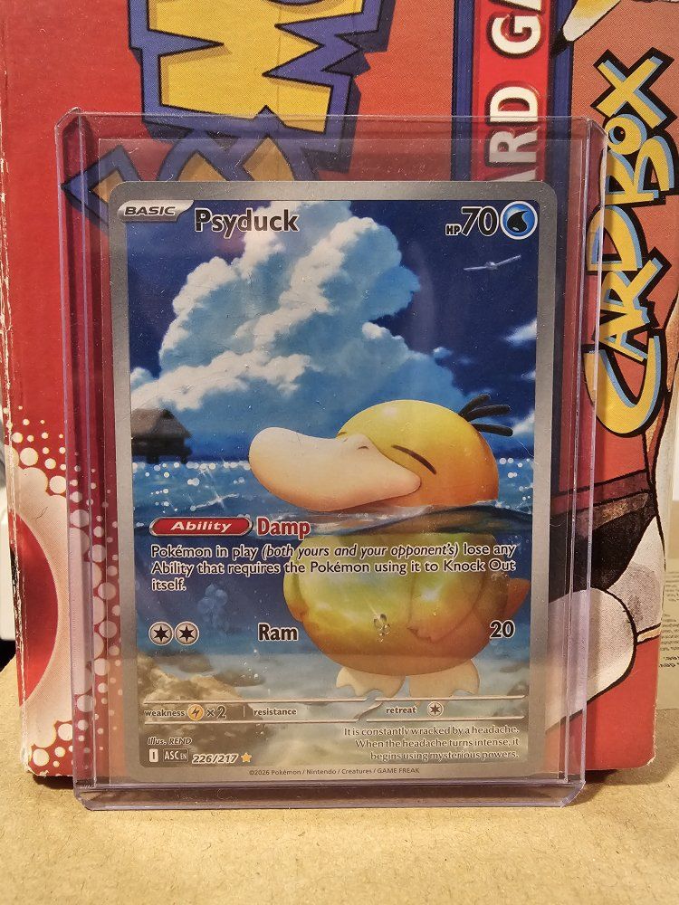 Pokémon: Psyduck Ascended Heroes Illustration Rare Holo Full Art 226/217