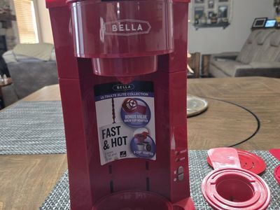 Bella single serve Dual pod or ground coffee brewer