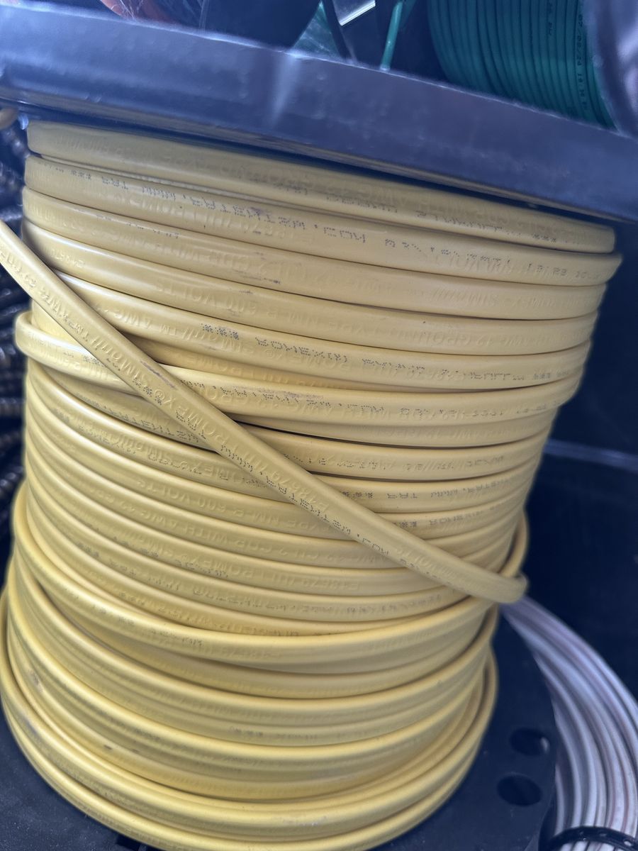BULK LOT: Electrical Wire & Cable – Romex, MC, THHN (7,550 ft Total)