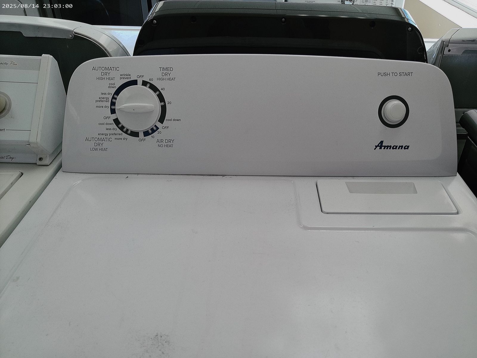 Electric Dryer~Timed and Auto Cycles~90 Day Guarantee