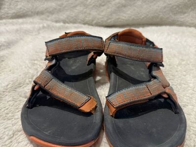 Teva Toddler Size 12 Orange/Blue Sports Sandals