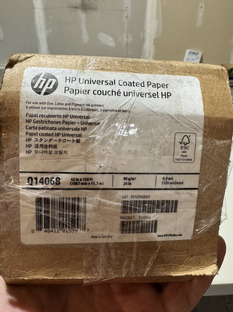 HP Q1406B 42 Plotter Paper